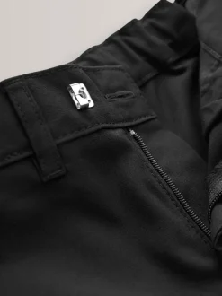 Noir - Pantalon skinny extensible pour l'école (3-17ans)