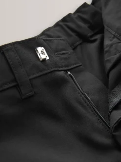 Noir - Pantalon skinny extensible pour l'école (3-17ans)