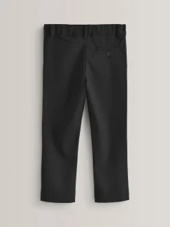 Noir - Pantalon skinny extensible pour l'école (3-17ans)