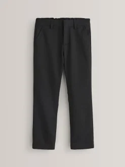 Noir - Pantalons d’école Coupe droite (3-17ans)