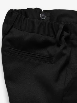 Noir - Pantalons d’école Coupe droite (3-17ans)