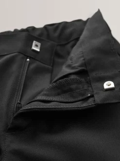 Noir - Pantalons d’école Coupe droite (3-17ans)