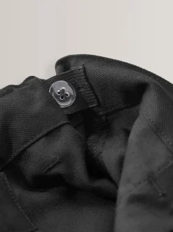 Noir - Pantalons d’école Coupe droite (3-17ans)