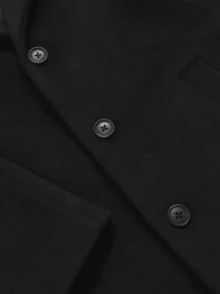 Noir - Pardessus Reiss Wallace en laine mélangée à manches raglan