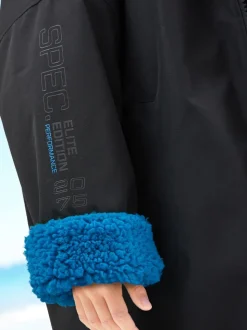 Noir - Peignoir à langer imperméable (3-16ans)