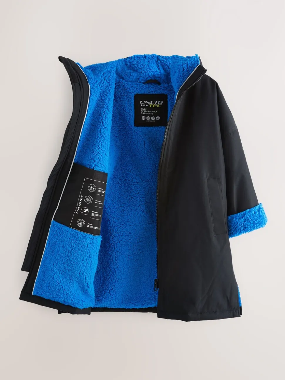 Noir - Peignoir à langer imperméable (3-16ans)