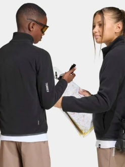 Noir - Polaire adidas Terrex zippée