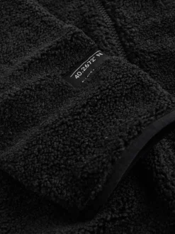 Noir - Polaire zippée (3-16ans)