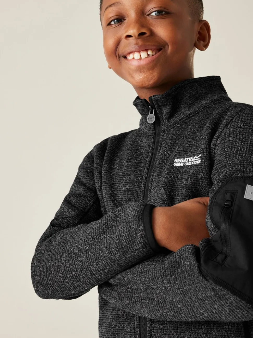 Noir - Regatta Polaire Newhill junior