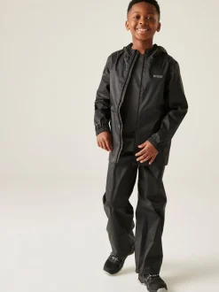 Noir - Regatta Veste Lot It imperméable pour enfants III