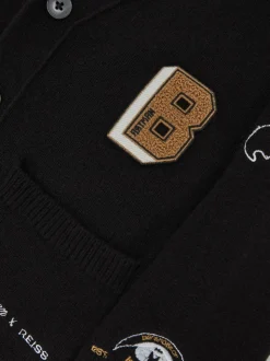 Noir - Reiss Kinsley Batman | Cardigan Reiss Badge