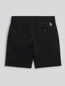 Noir - Short chino classique US Polo Assn