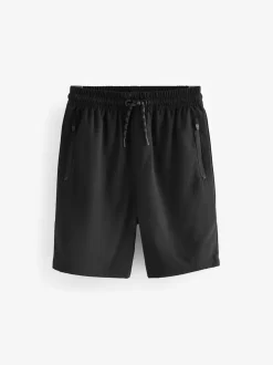 Noir - Short de sport (3-16ans)