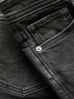 Noir - Short en jean JACK & JONES Junior coupe standard