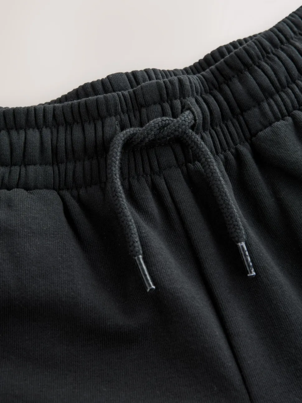 Noir - Short en jersey cargo (3-16ans)