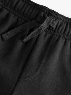Noir - Short Gap doublé en polaire avec logo (4-13ans)