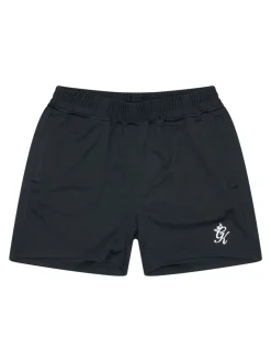 Noir - Short Gym King en polylé léger