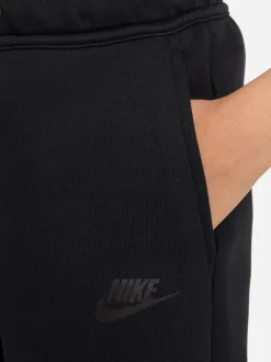 Noir - Short Nike Tech en molleton