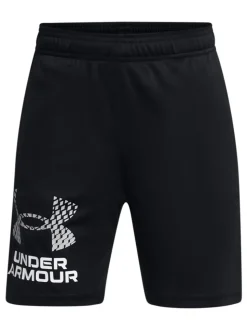 Noir - Short Under Armour Tech à logo