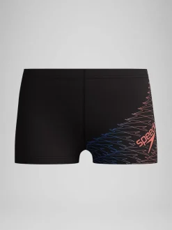 Noir - Shorts de bain Speedo Speedo Medley Logo Aqua