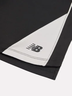 Noir - Shorts de football New Balance à empiècements