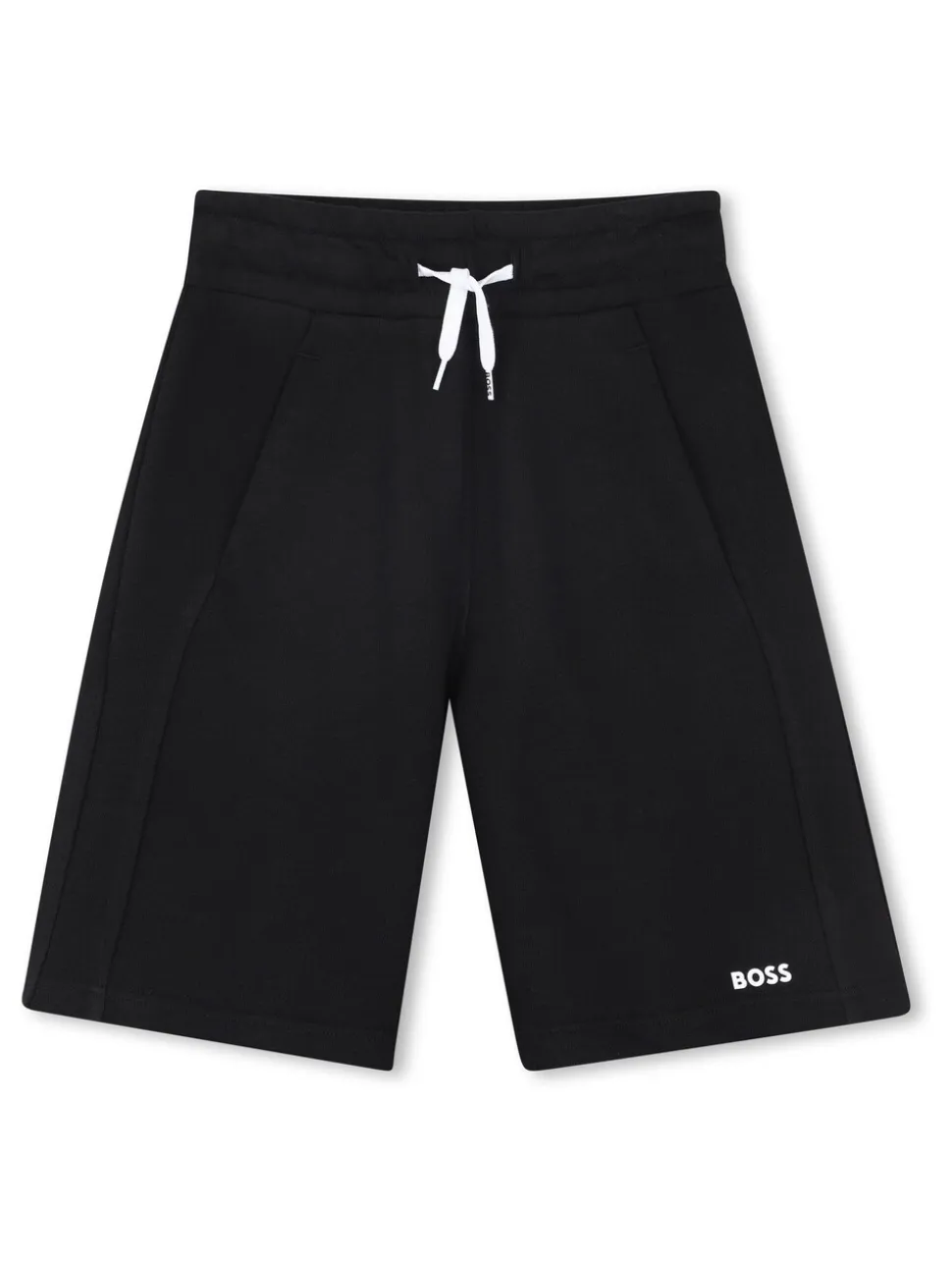 Noir - Shorts en jersey à logo BOSS