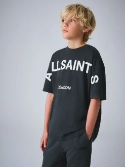 Noir - smALLSAINTS Biggy ensemble t-shirt et short en molleton oversize