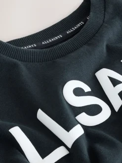 Noir - smALLSAINTS Biggy ensemble t-shirt et short en molleton oversize