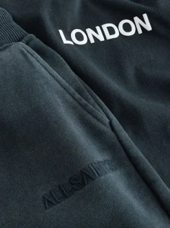 Noir - smALLSAINTS Biggy ensemble t-shirt et short en molleton oversize