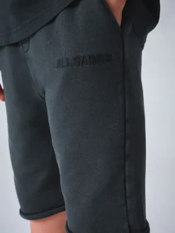 Noir - smALLSAINTS Biggy ensemble t-shirt et short en molleton oversize