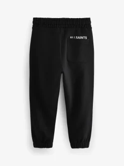 Noir - SmallSaints Pantalon de jogging Underground à poignets droits en 100% coton