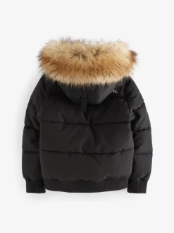 Noir - Superdry Everest Bomber Coat