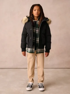 Noir - Superdry Everest Bomber Coat