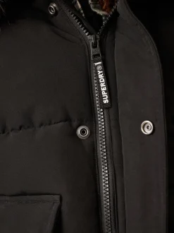 Noir - Superdry Everest Bomber Coat