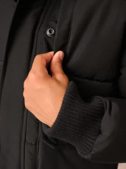 Noir - Superdry Everest Bomber Coat