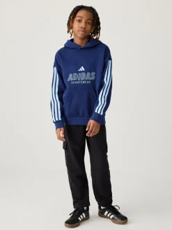 Noir - Survêtement adidas Essentials Cargos enfant