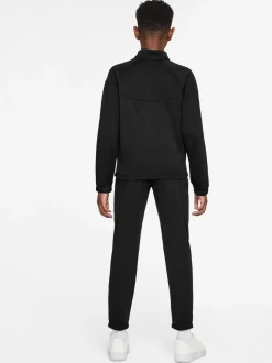 Noir - Survêtement Nike Dri-Fit en poly zippé