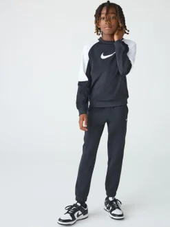Noir - Survêtement Nike Dri-FIT Col rond