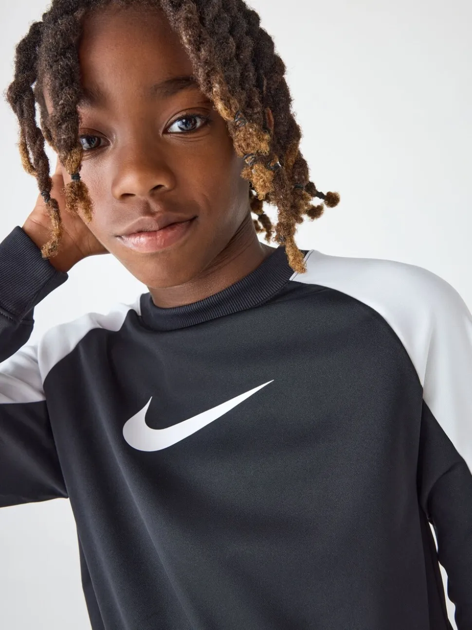 Noir - Survêtement Nike Dri-FIT Col rond