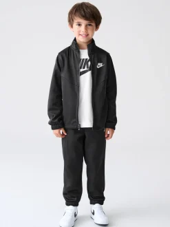 Noir - Survêtement Nike Little Kids Lifestyle Essentials Poly