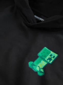 Noir - Sweat-shirt à capuche Minecraft (3-16ans)