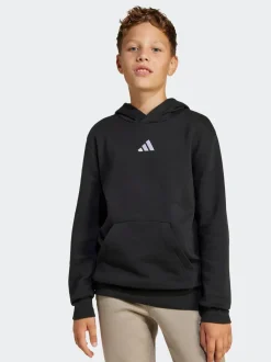 Noir - Sweat-shirt à capuche adidas Essentials enfant