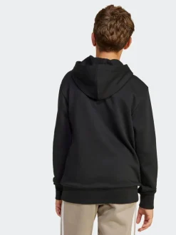Noir - Sweat-shirt à capuche adidas Essentials enfant