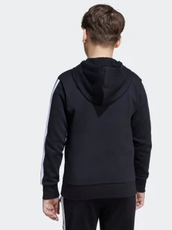 Noir - Sweat-shirt à capuche adidas Essentials enfant