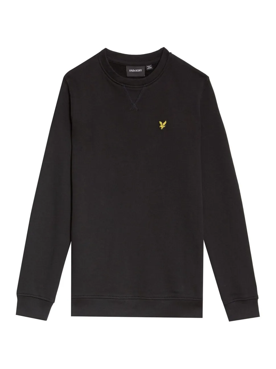 Noir - Sweat-shirt Col rond Lyle & Scott Garçons