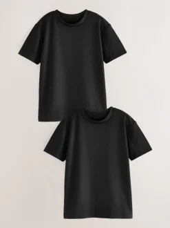 Noir - T-shirt de sport (3-16ans)