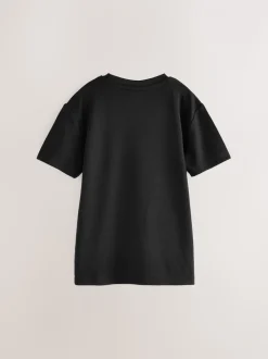 Noir - T-shirt de sport (3-16ans)