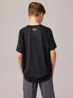Noir - T-shirt Under Armour Cotton Tech 20 à manches courtes