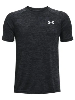 Noir - T-shirt Under Armour Cotton Tech 20 à manches courtes