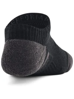 Noir - Under Armour Junior Performance Tech Socks 3 Pack